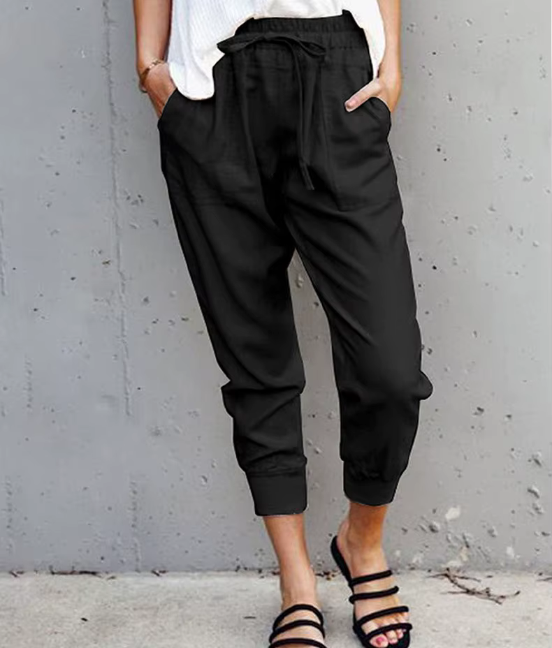 Leggings taille haute pour femmes, pantalons pour femmes, nouveau document pur, montre mince, FjNine