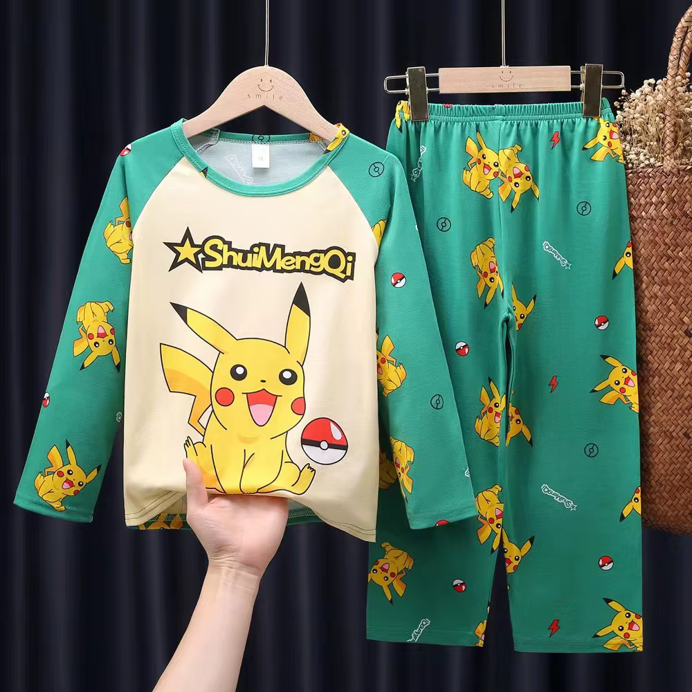 Pyjamas de dessin animé pour enfants de 3 à 5 7 9 11 13 ans, ensembles de vêtements pour garçons, vê