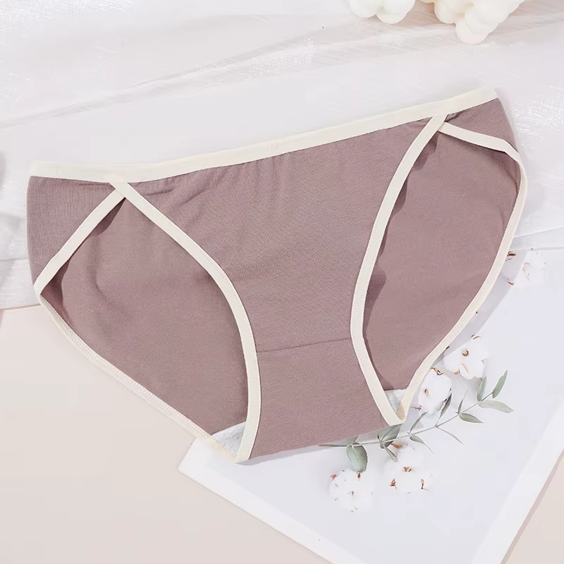 Culotte en coton pour femmes, slip Sexy, taille basse, respirant, nouveau sous-vêtements, Design fen