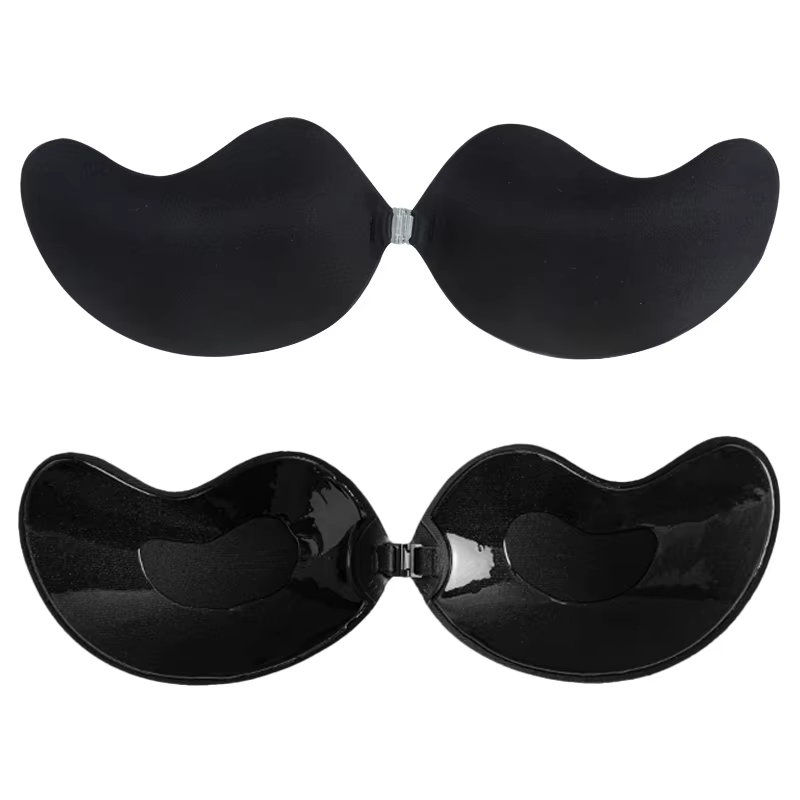 Soutien-gorge invisible en silicone push-up sexy sans bretelles, rehausseur de poitrine adhésif disc