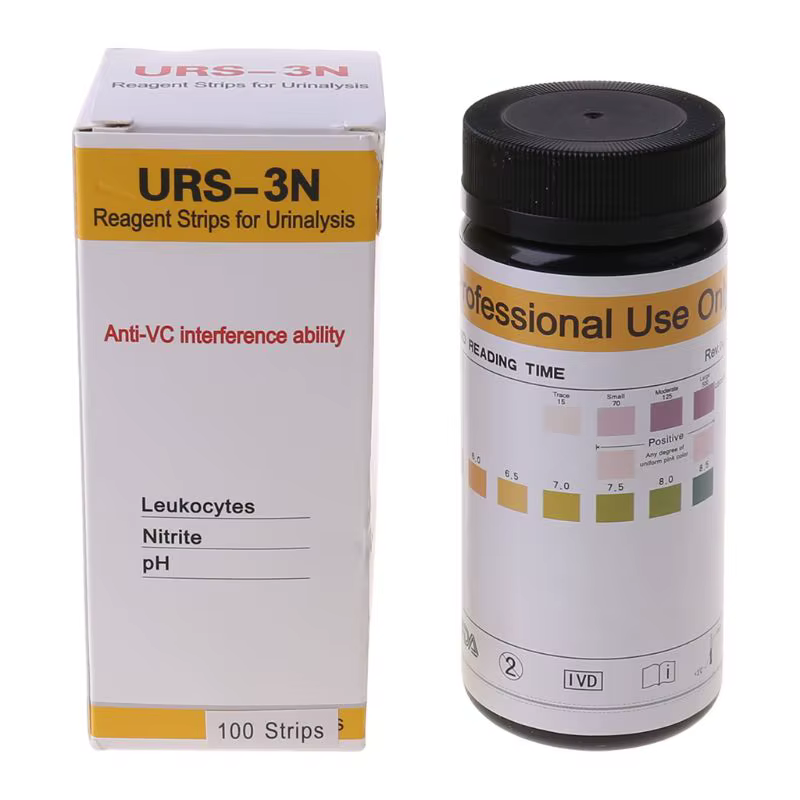 Bandelettes de test d'urine 100ct Bandelettes de test UTI pour femmes hommes Infection des voies uri