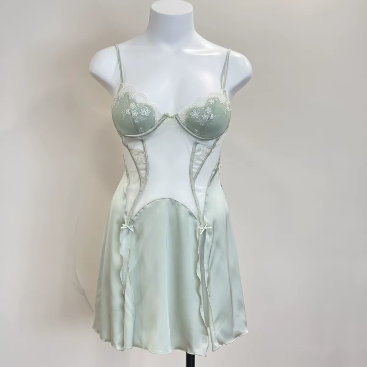 Lingerie Sexy de luxe pour femmes, vêtements de nuit d'été, chemises de nuit en soie glacée Pure Des