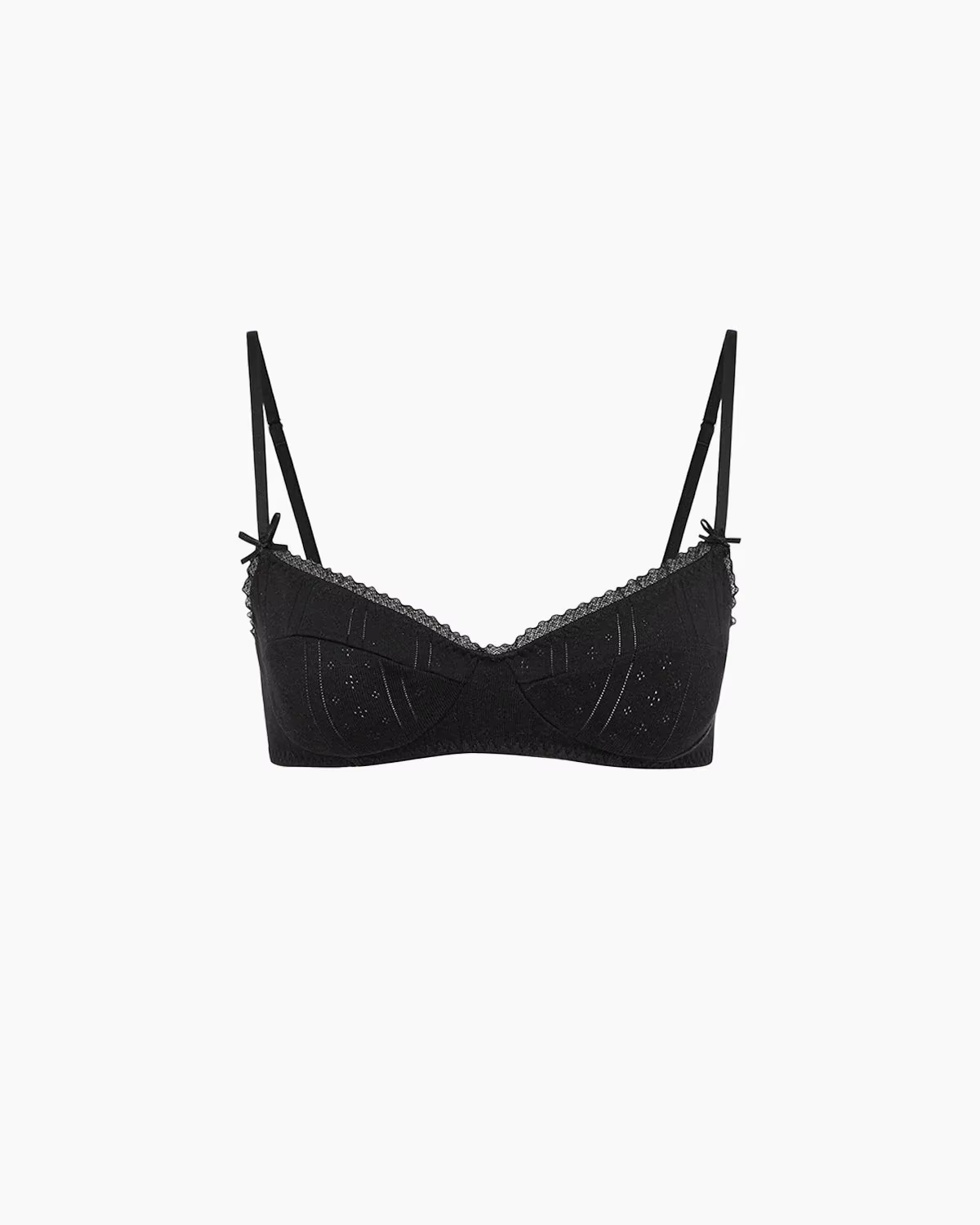 Couco – soutien-gorge rétro, sous-vêtements à bretelles, corset serré, confortable, bordure en dente