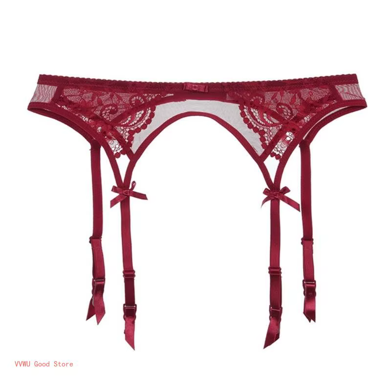 Porte-jarretelles pour bas, bretelles sexy pour femmes, lingerie avec 4 sangles