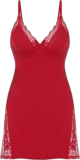 Chemise de nuit décontractée pour femme, style halter, avec dentelle et ouverture latérale, adorable
