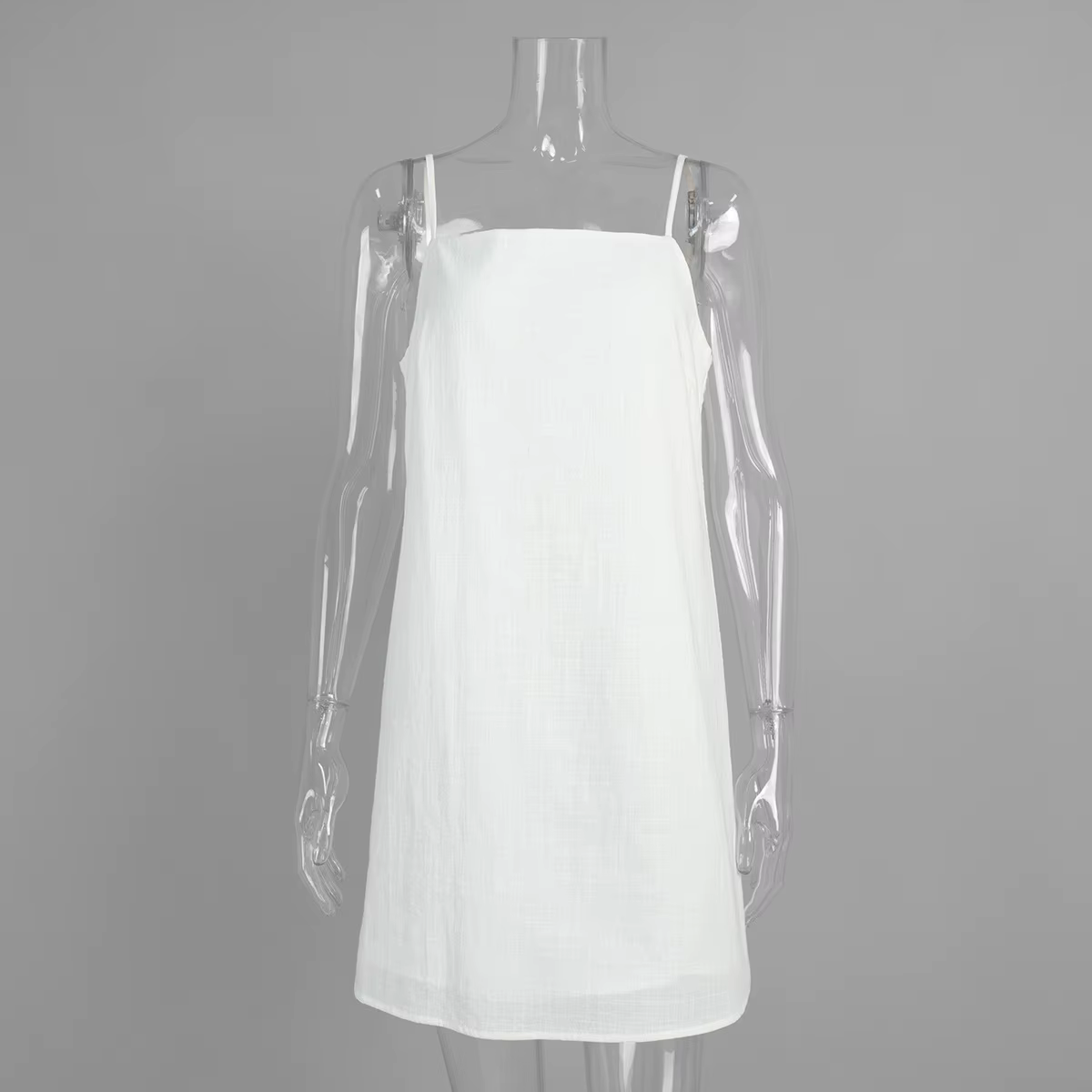 Robe à bretelles style été 2026 Europe et Amérique, nouvelle collection, élégante, décontractée et c