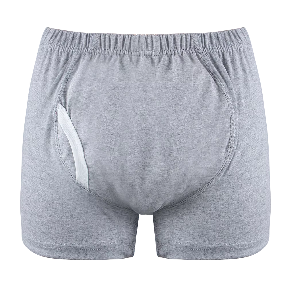 AIO adulte couches pantalons hommes femmes lavable Incontinence Shorts pantalon Patient réutilisable