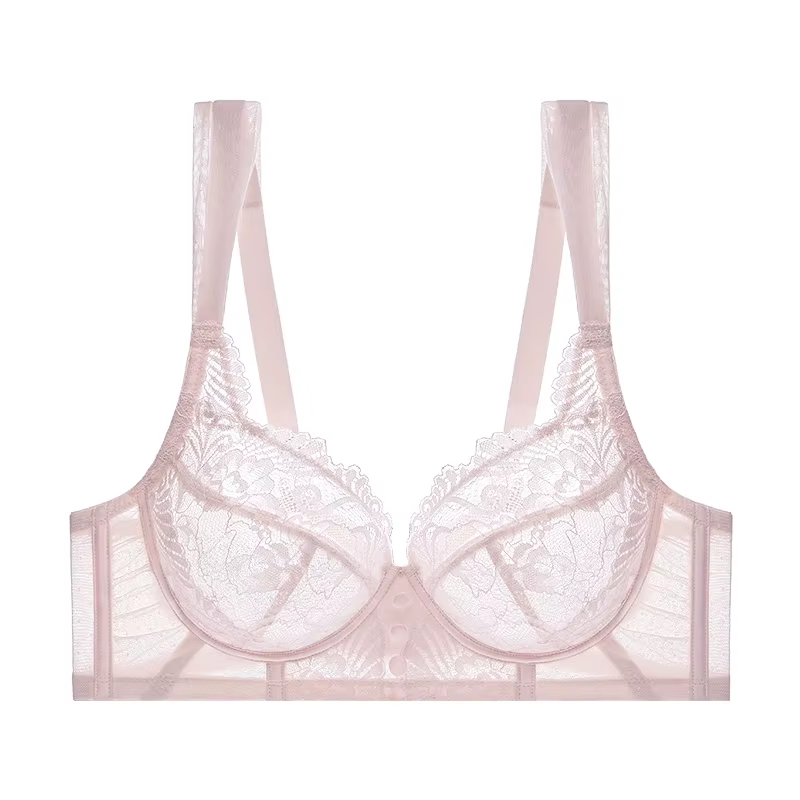 Soutien-gorge minimiseur pour femmes, sexy, sans doublure, anti-protrusion, anti-relâchement, réglab