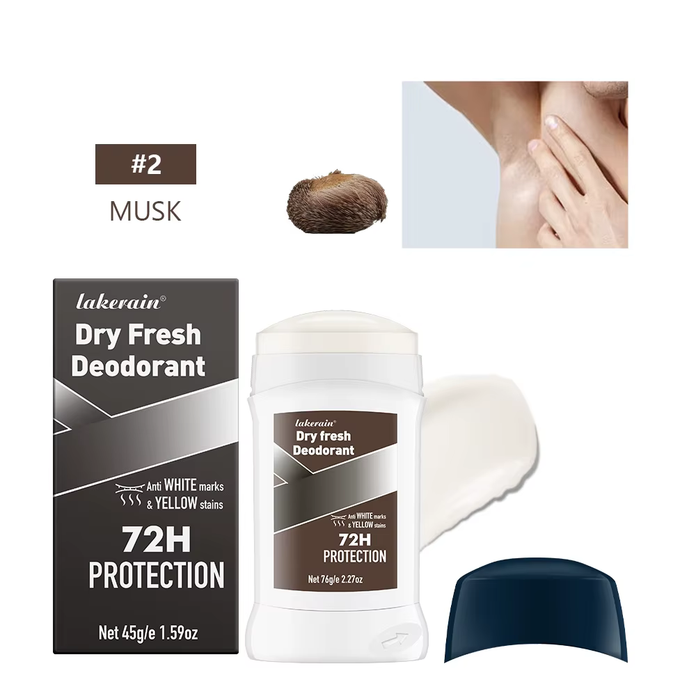 Crème déodorante pour homme, odeur du corps entier, aisselles, élimine l'odeur des aisselles et arôm