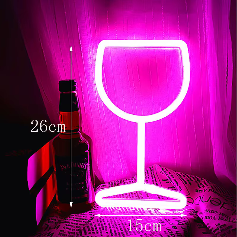 LED barre ouverte enseignes au néon lumières pour Pub Bar chambre tenture murale atmosphère lampe ba