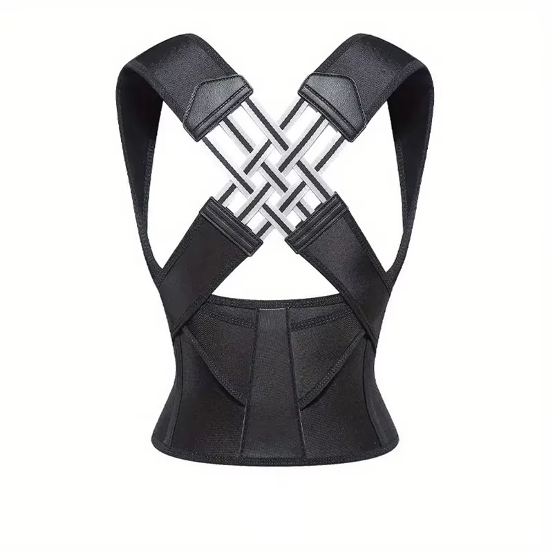 Correcteur de posture pour le dos, pour hommes et femmes, redresseur d'épaules réglable avec soutien
