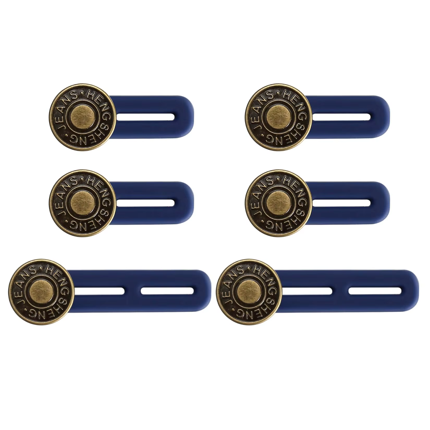 4/6 pièces, rallonge de bouton pour jean, rallonge de pantalon universelle, bouton pour femmes et ho