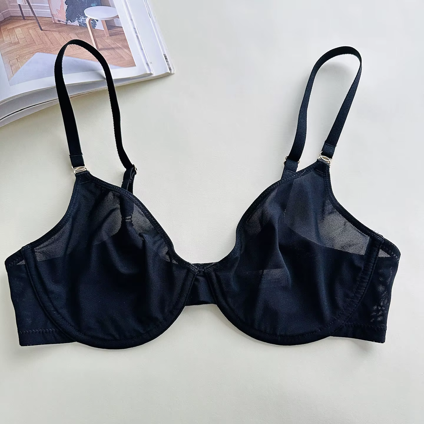 Soutien-gorge à armatures ultra-fin grande taille – Confortable, sexy, minimisant et sans coutures p