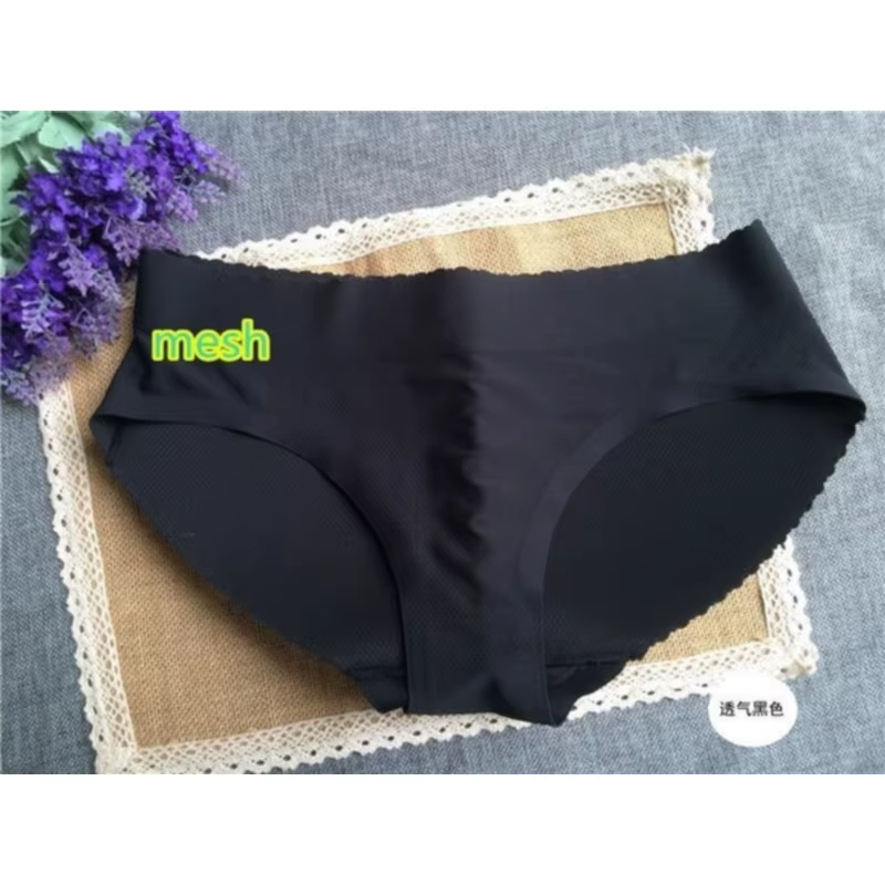Femmes Sexy culottes sans couture rembourré bas culottes fesses doux Push Up Lingerie sous-vêtements