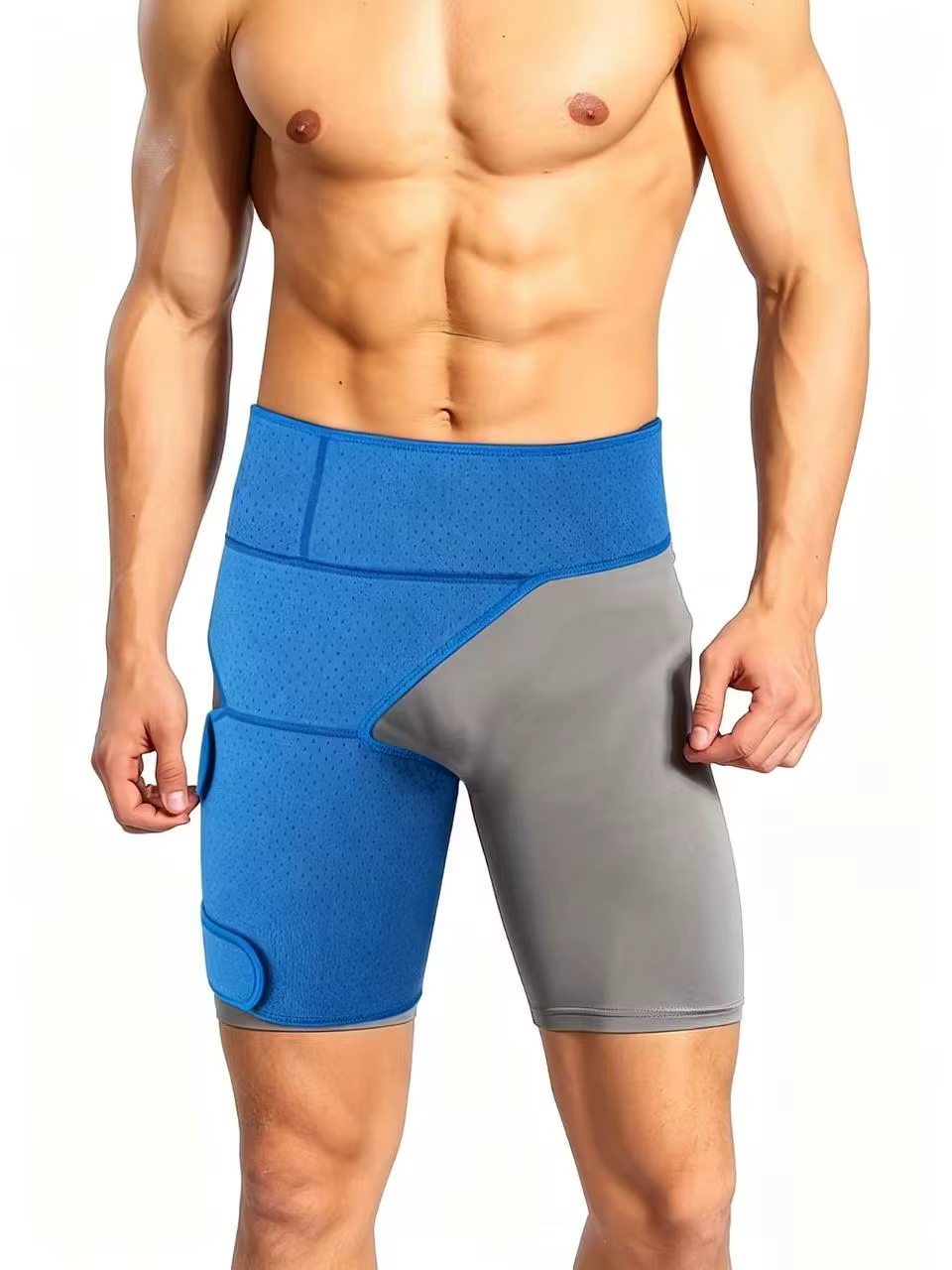 Attelle de hanche pour femmes et hommes – Dispositif de soulagement de la douleur sciatique – Bande