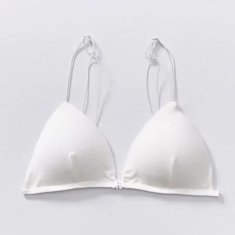 Soutien-gorge push-up sexy sans couture pour femmes, soutien-gorge à col en V profond, soutien-gorge