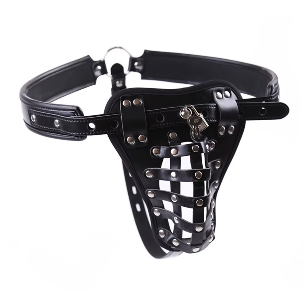 Ceinture de chasteté verrouillable pour hommes, Bondage sexuel masculin, SFP, Contraintes corporelle