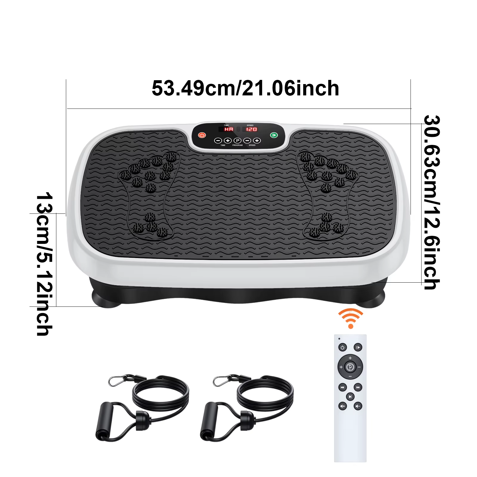 Plateforme vibrante Bluetooth pour exercices, vitesses réglables, brûle-graisse et amincissante pour