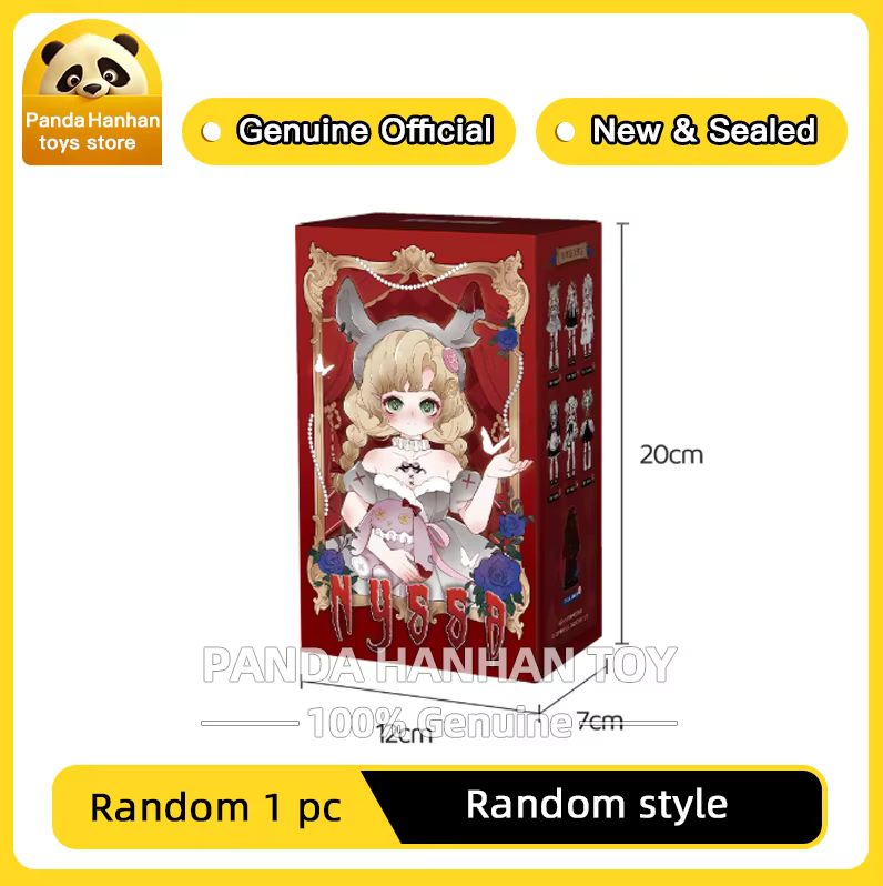 Nyssa Bizarre Nightmares Series 1/12 Doll Blind Box Toy Trendy Cute Gothic Style Anime Figure Myster