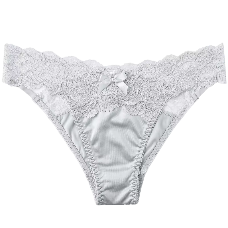 Felinus dames Sexy dentelle slips G String taille basse sous-vêtements femmes Satin caleçons europée