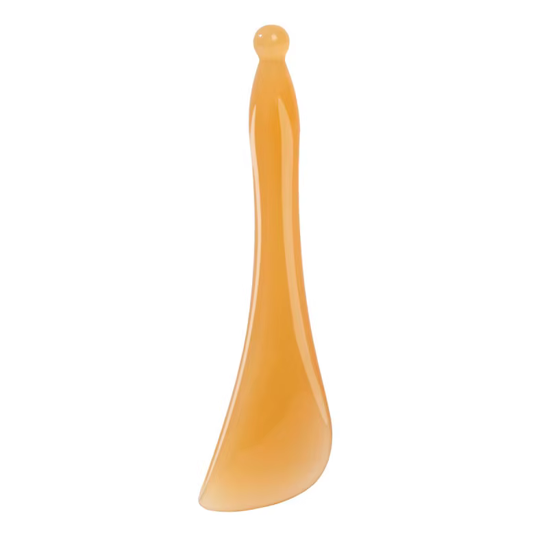 Planche de Massage Guasha en résine pour gratter la peau, plaque de Massage pour le visage et les ye