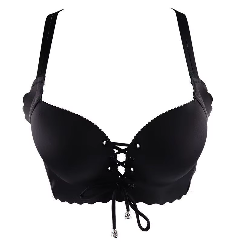 Soutien-gorge push-up sexy extra rembourré pour femmes, cordon de serrage réglable pour petites poit