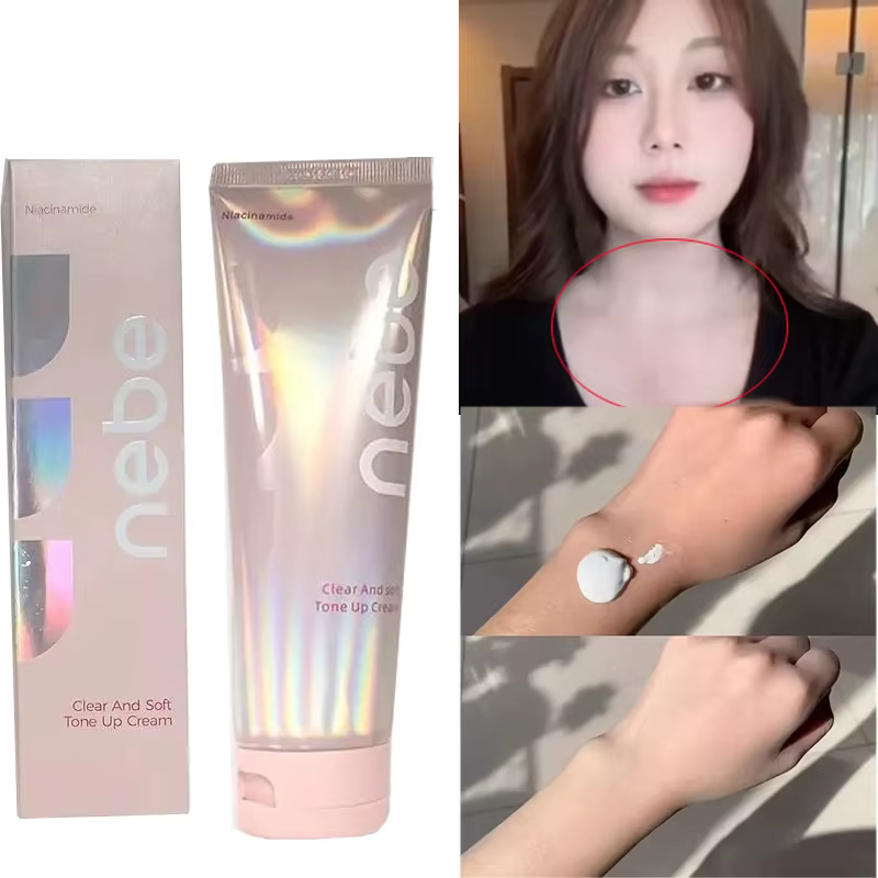 Nebe – crème de fond de teint pour le corps, hydratant blanchissant avec Niacinamide, couverture nat