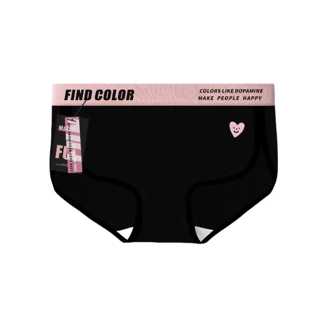 MAIMENG-Pantalon Triangle pour Femme, Taille Moyenne, Pur Coton, Antifavorable, Confortable, Respira
