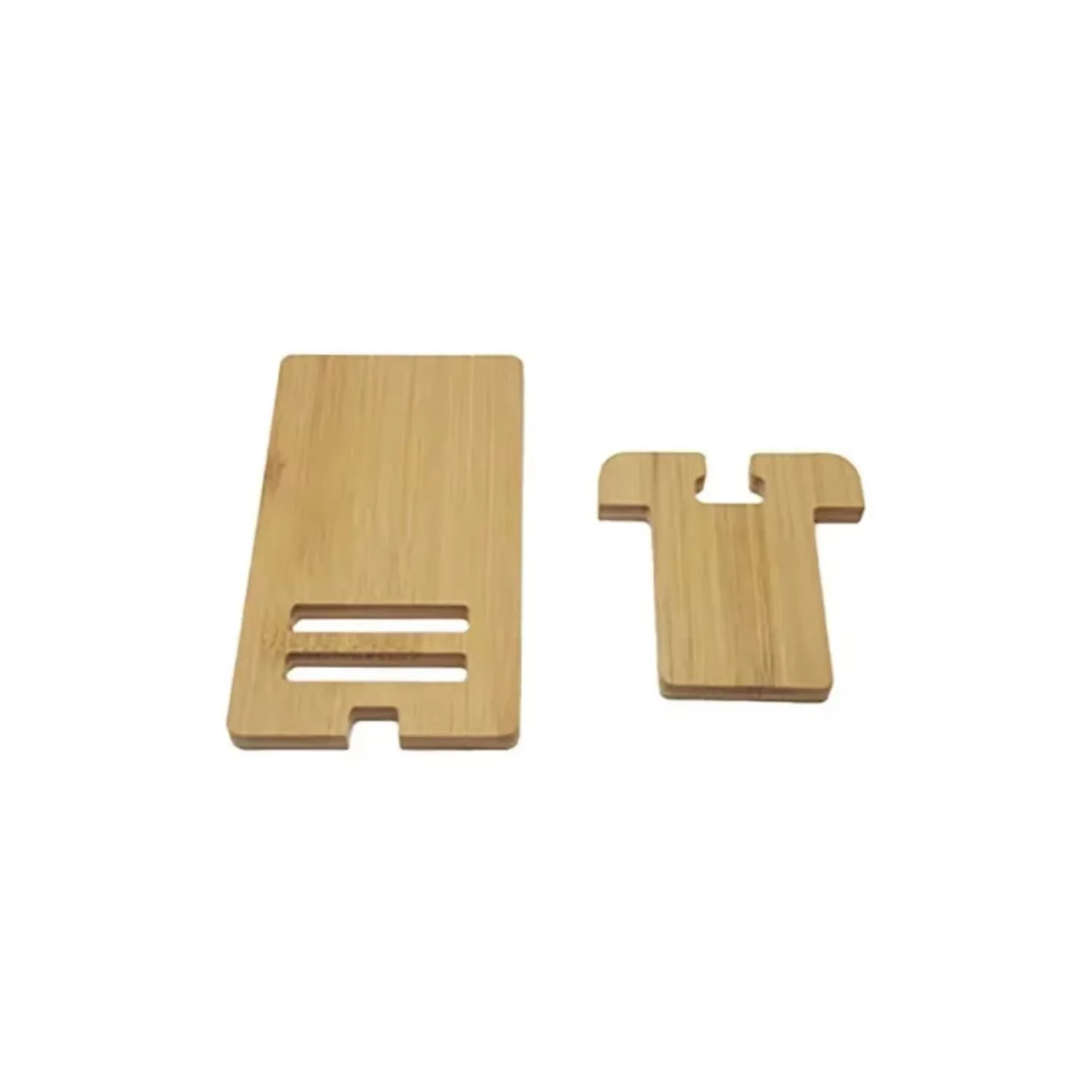 Support de téléphone de bureau en bambou, support de chargement de Smartphone en bois pratique, supp