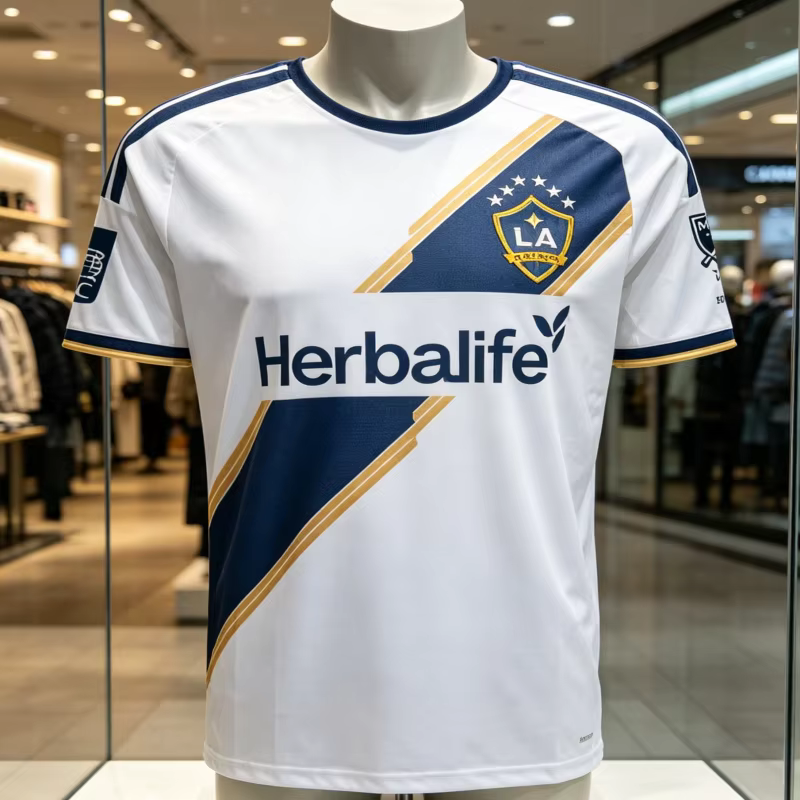Nouveau T-shirt Rétro Américain Y2K Été 2026 Los Angeles Galaxy Léger et Respirant Vêtements Unisexe