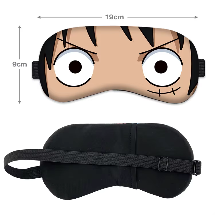 Masque pour les yeux une pièce, Patch pour les yeux de sommeil, dessin animé, Portable, voyage, rela