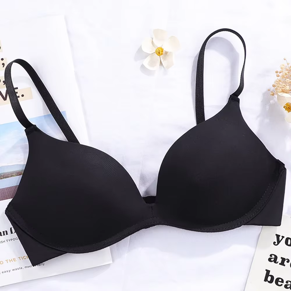 Soutien-gorge Super Push Up pour petites poitrines, fermeture avant, sans couture, sous-vêtements fi
