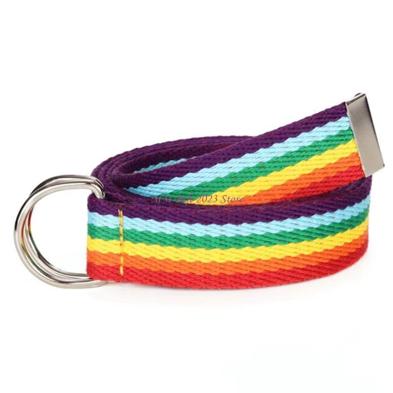 49ME chaîne taille arc-en-ciel délicate pour robe danse sur scène pour femmes filles, ceinture large