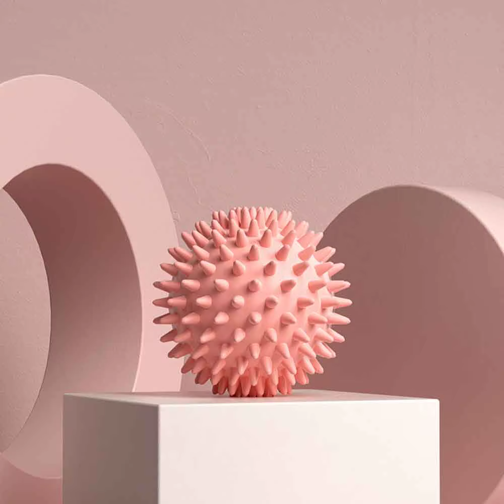 Boule de Massage à Point surélevé, balle de Fascia, maître de Posture TPR, balle de Yoga, taille et