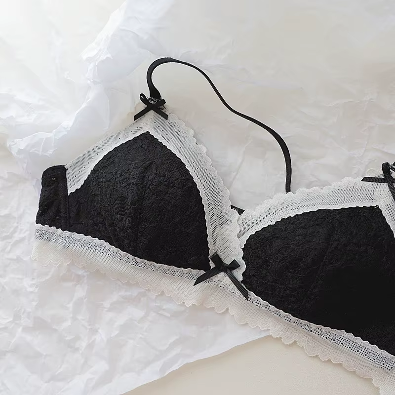Soutien-gorge froncé pour femmes, petits seins, Collection de poitrine plate, poitrine latérale, Ant