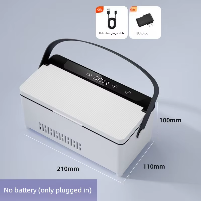 Boîte de conservation portable pour insuline rechargeable, mini-réfrigérateur médical, boîte de stoc