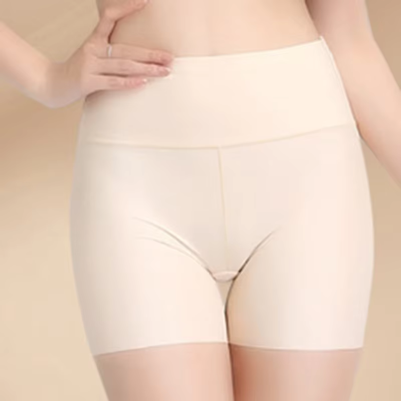 Shorts culottes sans couture pour femmes, sexy, de sécurité, gainants et amincissants, lingerie 1-2