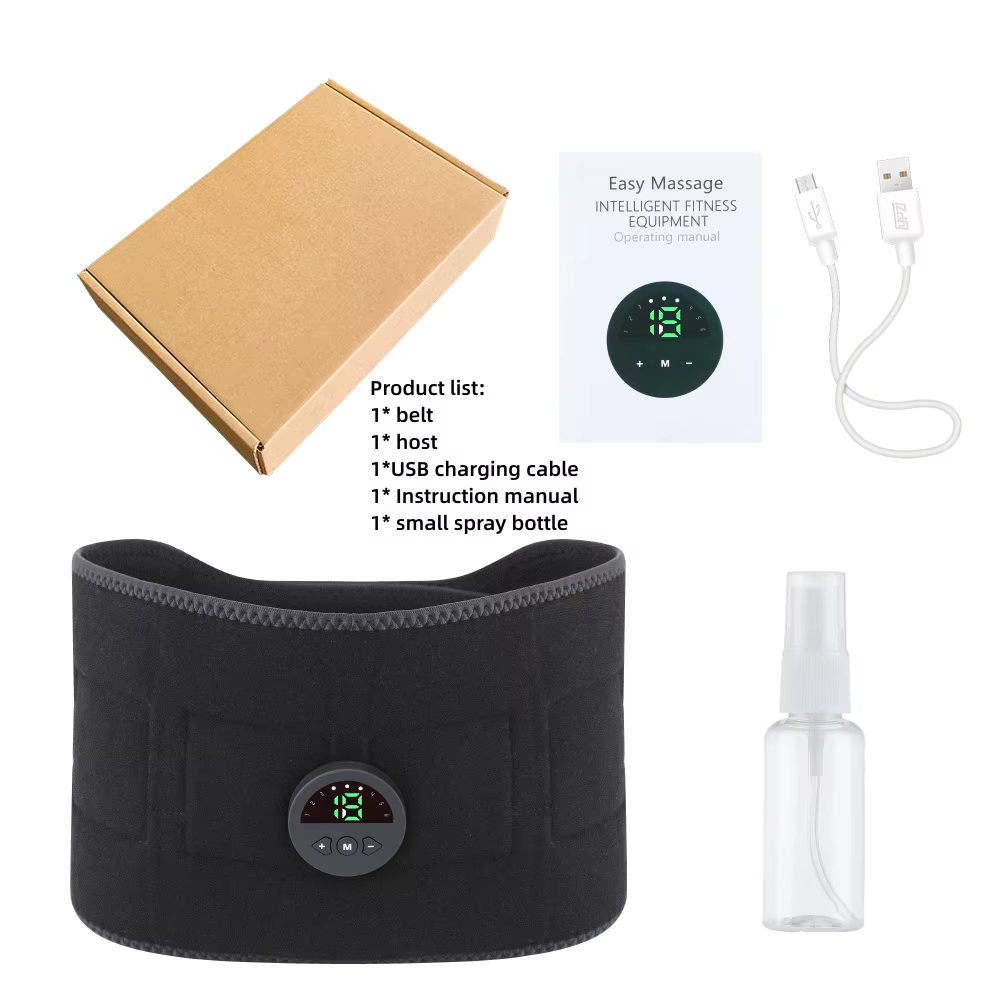 Masseur musculaire EMS ceinture abdominale Stimulation musculaire électrique masseur de Fitness Port