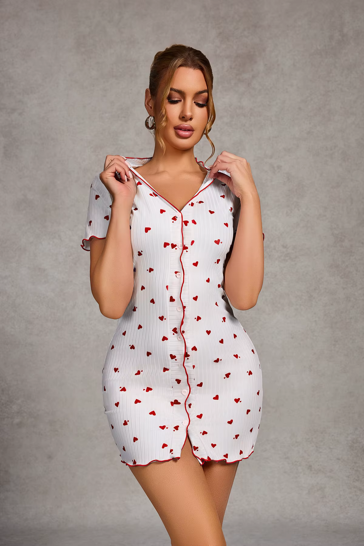 Chemise de nuit sexy femme endormie vêtements de nuit sexy femmes Homewear robe pyjamas été nuisette