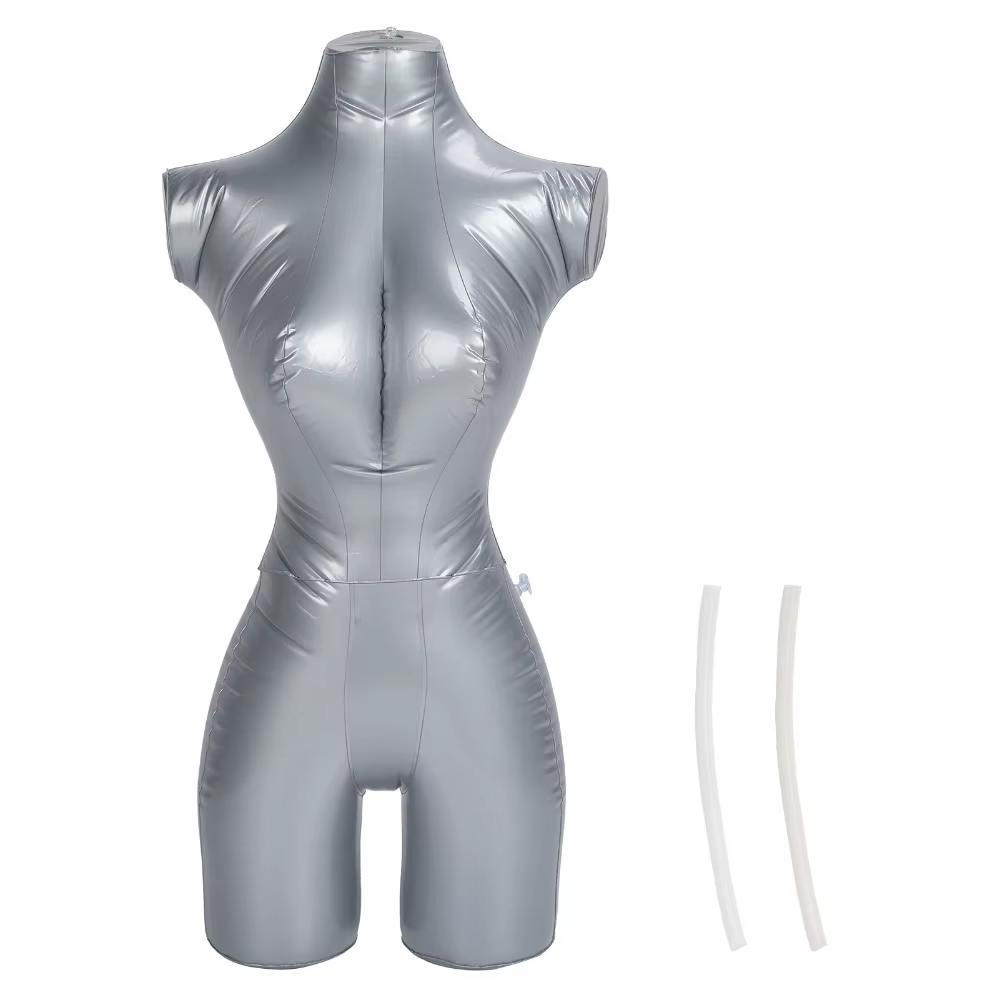 1 pièce Mannequin gonflable féminin demi-corps supérieur pour présentation de vêtements