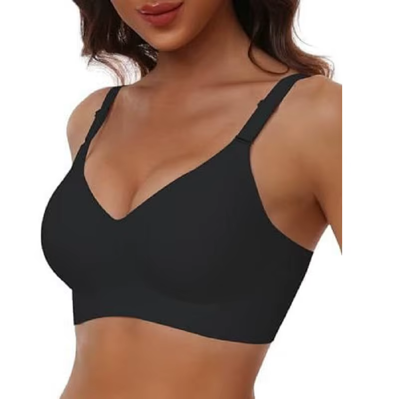Soutiens-gorge sans couture pour femmes sans fil réglable Push up sous-vêtements Brasieres Para Muje