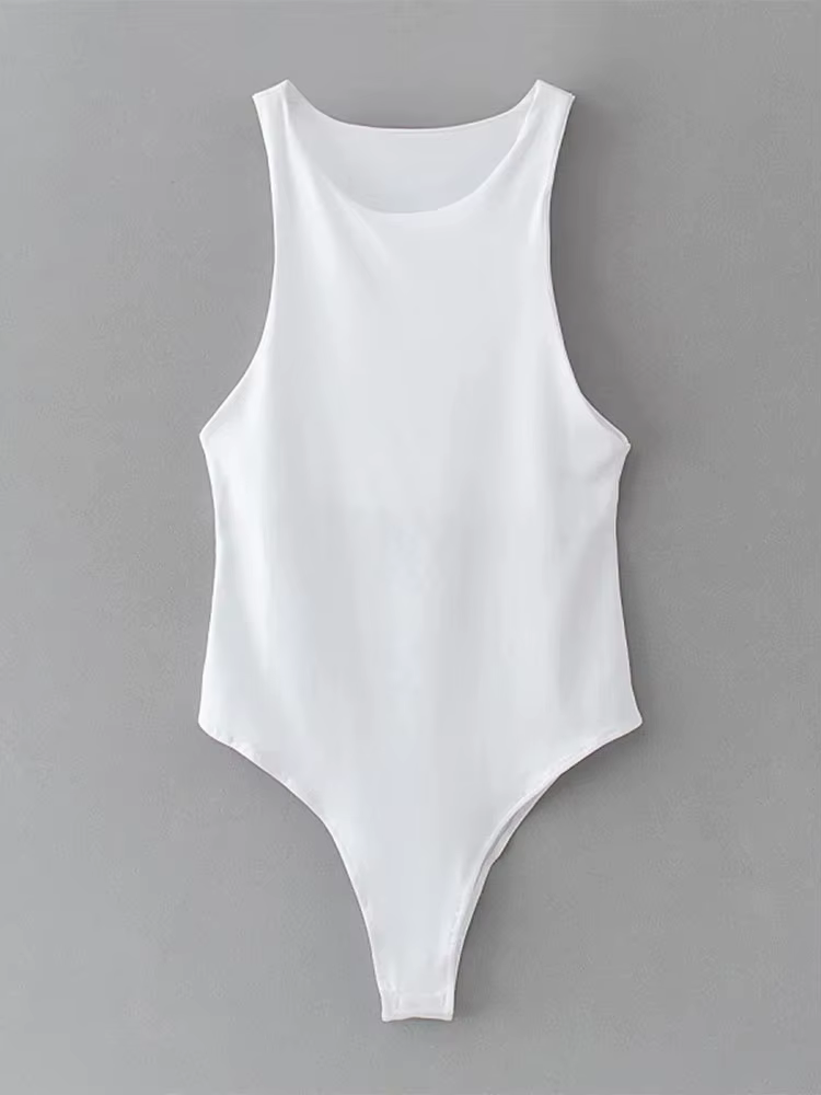 Été solide sexy moulante femmes body femme 4 couleur vert mince body décontracté chic dame club cour