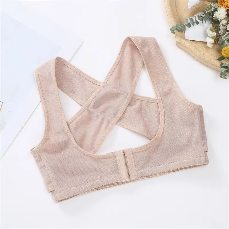 Corset invisible sculptant le corps pour femme, ceinture correctrice de posture thoracique, soutien 