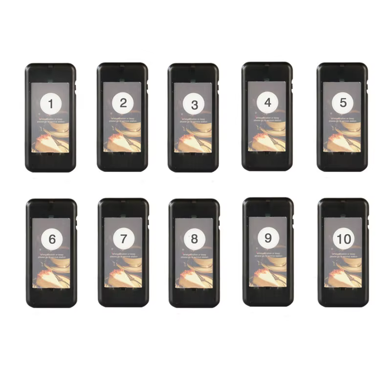 YARMEE-Système d'appel d'alarme portable sans fil pour les clients, sonnerie pour les tentes de rest