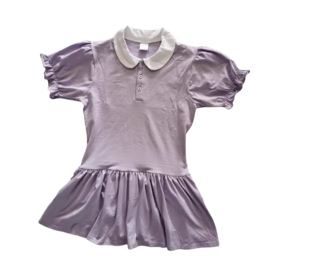 Body en pur coton avec jupe Onesie DDLG combinaisons avec boutons-pression doux confortable maison A