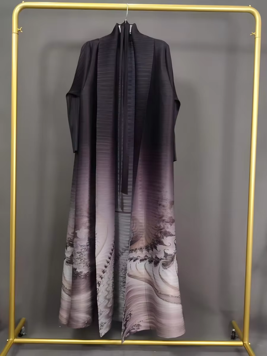 Robe Abaya musulmane, robe ample du Moyen-Orient pour le Ramadan, robe longue élégante et haut de ga