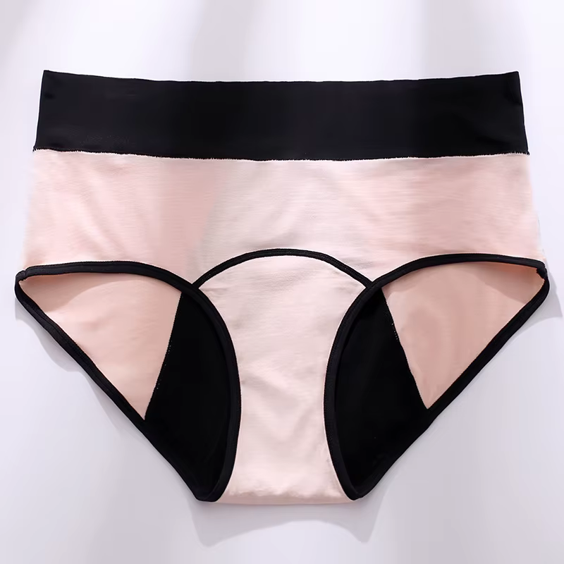 Culotte menstruelle femme caleçon physiologique pantalon triangulaire tante taille moyenne culotte p