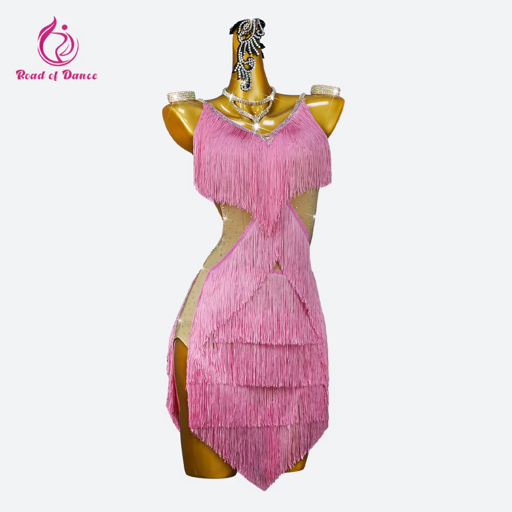 Robe de danse latine 2026 pour femmes, jupes de bal, costume de performance, vêtements sexy pour fil