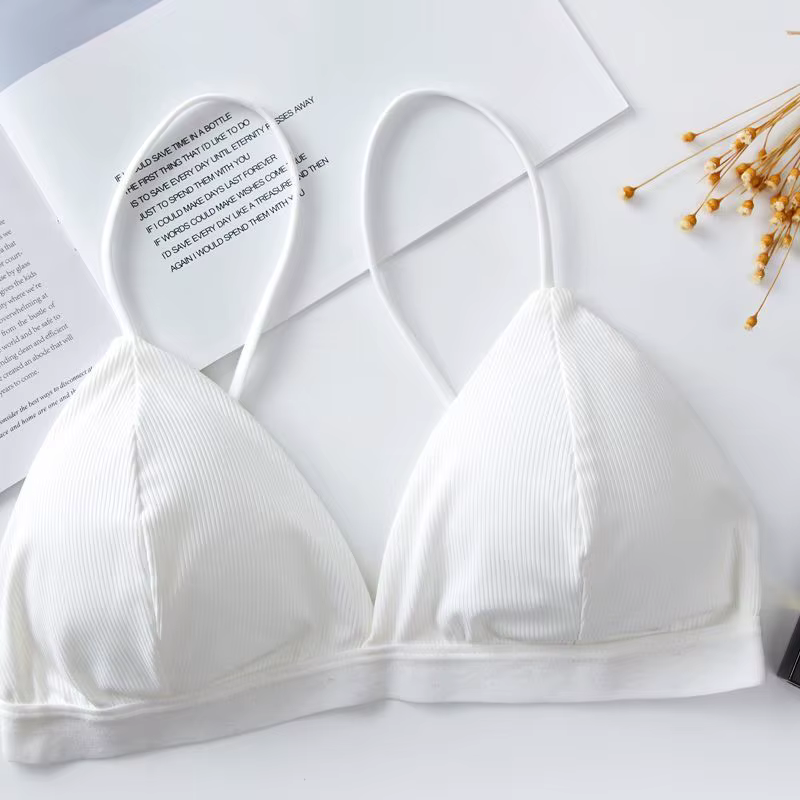 Soutien-gorge tubulaire pour femmes, haut court, dos sans couture, sous-vêtements de sport de plein 