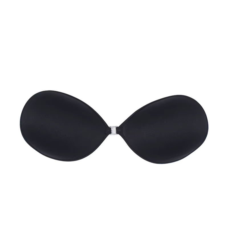 ECMLN soutien-gorge en Silicone Invisible Push Up Sexy sans bretelles furtif adhésif dos nu rehausse
